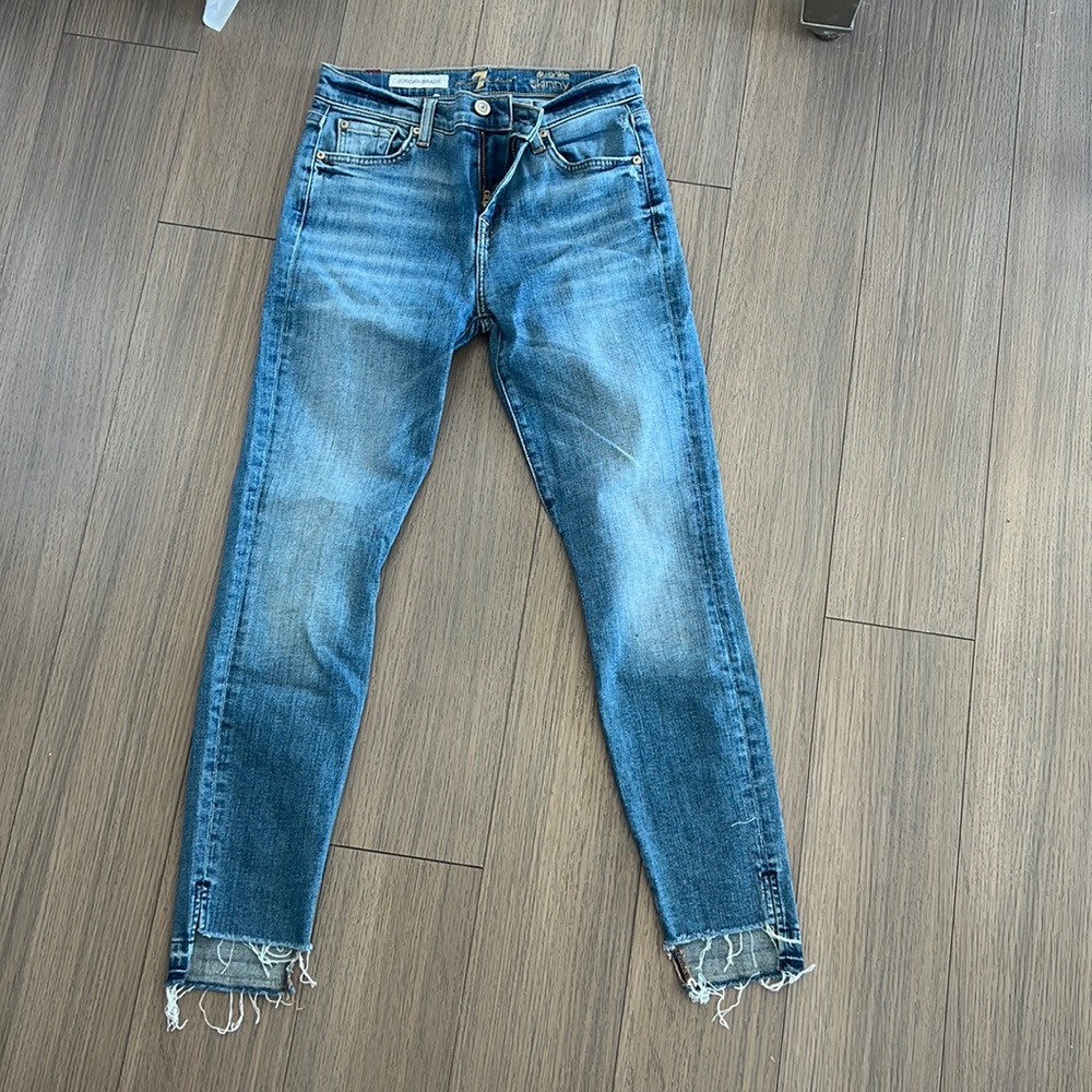 7 for all mankind the skinny ankle jean